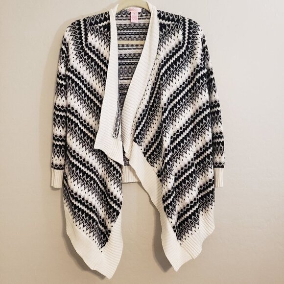 Design History girls cardigan black/white size XL - Picture 2 of 10